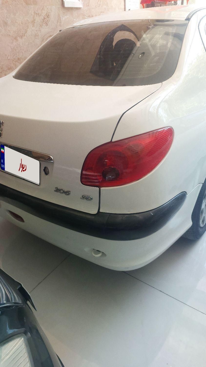 پژو 206 SD V9، مدل ۱۳۸۷|خودرو سواری و وانت|اصفهان, برازنده|دیوار