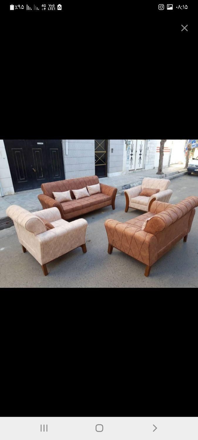 مبل راحتی اسکارلت کد ۸۷|مبلمان خانگی و میز عسلی|زنجان, |دیوار