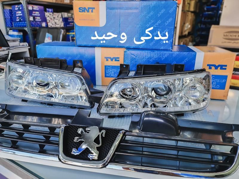 چراغ جلو پژو پارس ۴۰۵ سمند ۲۰۶ slx tu5 خطر عقب elx|قطعات یدکی و لوازم جانبی|شیراز, وحدت|دیوار