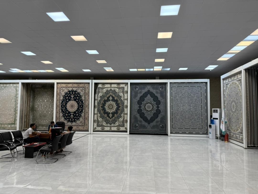 فرش نگین ترمه سیزان کد 2277نقشه افشان کرم|فرش|شیراز, شهرک سراج|دیوار