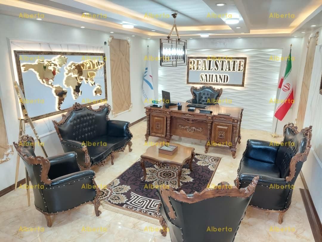 نیم ست اداری شل مبلمان اداری میز مدیریت وزیری|دفتر کار|چهاردانگه (تهران), |دیوار