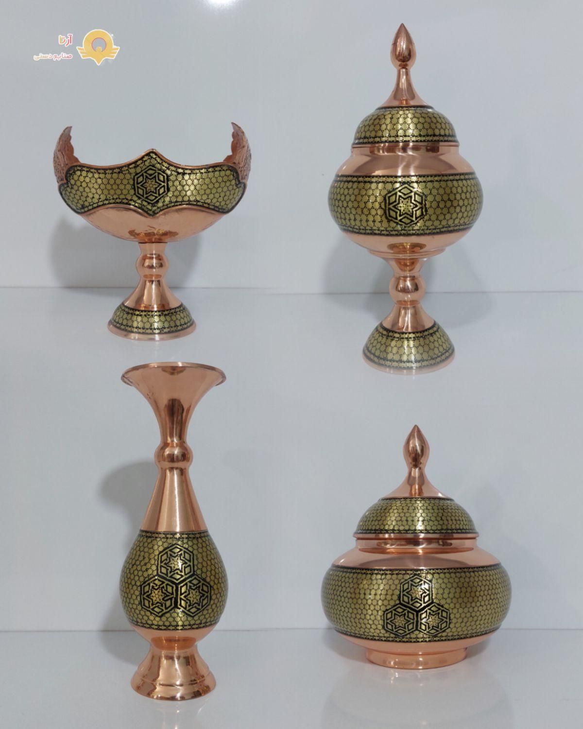 صنایع دستی  مس و فیروزه خاتم الماس تراش پرداز|صنایع دستی و سایر لوازم تزئینی|اصفهان, درب سیبه علیا|دیوار