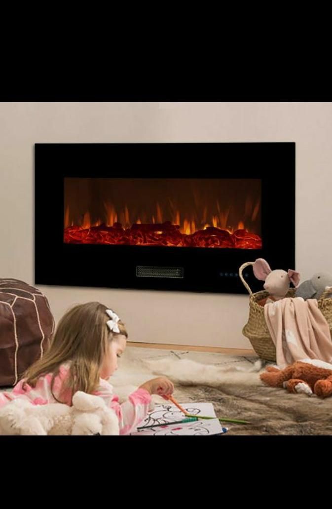 شومینه برقی با صدای هیزم|بخاری، هیتر، شومینه|مشهد, جانباز|دیوار