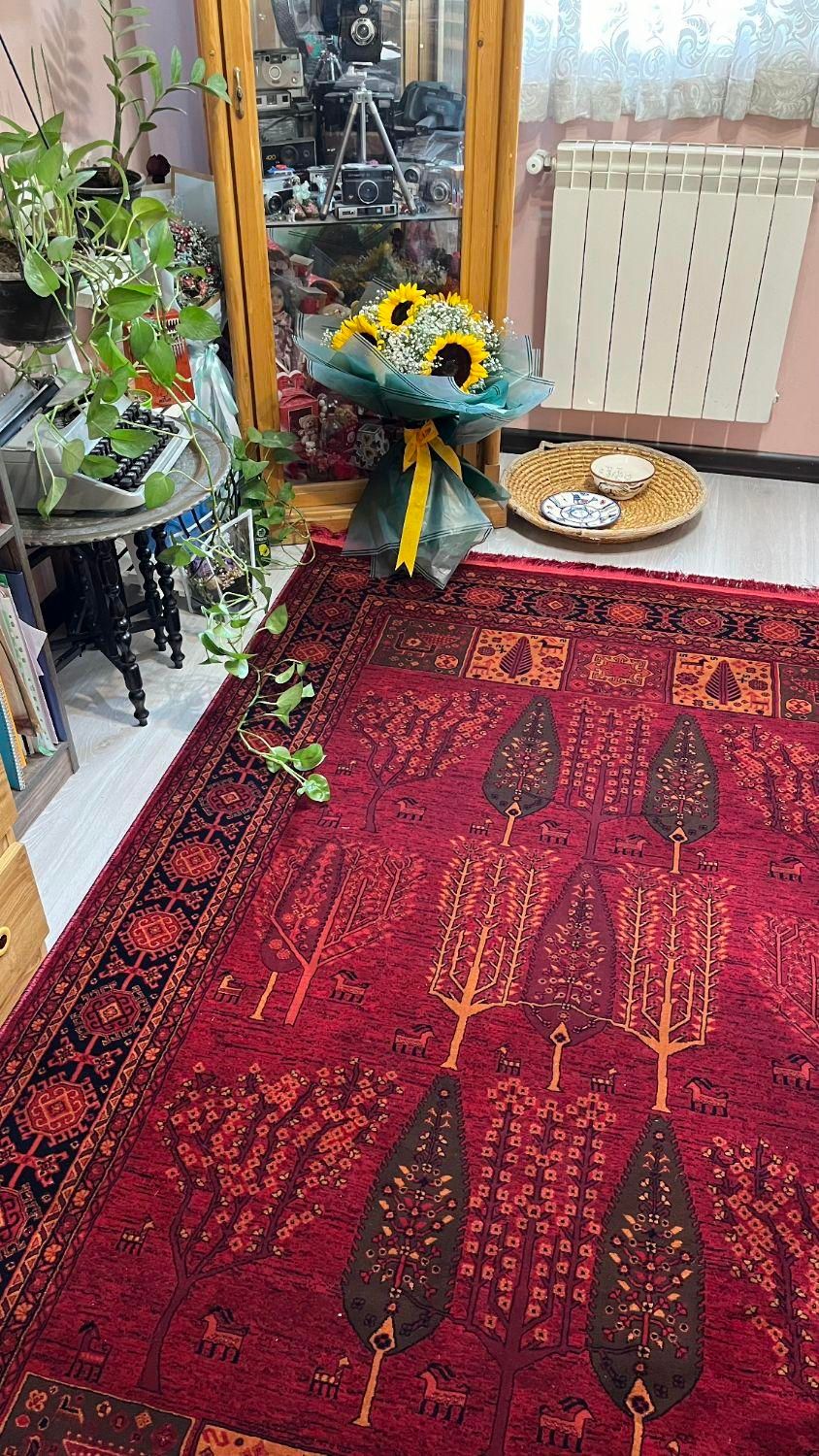 فرش ماشینی هیوا ۷۰۰ شانه طرح بلوچ ۲۱۲ لاکی|فرش|تهران, ائمه اطهار|دیوار
