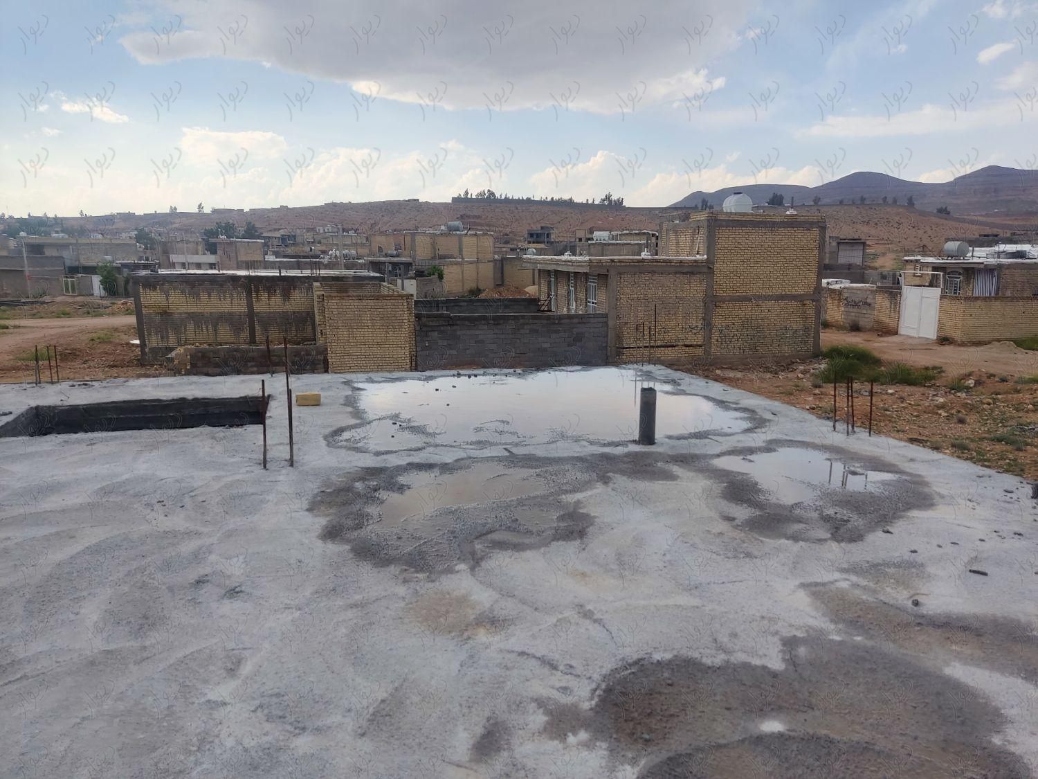 اسکلت و سقف منزل مسکونی نو ساز 130متر زیر بنا|فروش خانه و ویلا|شیراز, وزیرآباد|دیوار