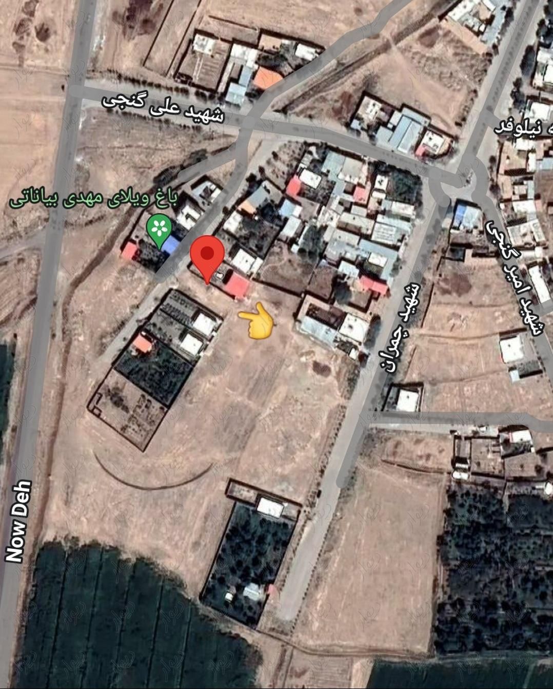 600 متر زمین مسکونی در ابراهیم آباد بوئین زهرا|فروش زمین و کلنگی|شال, |دیوار