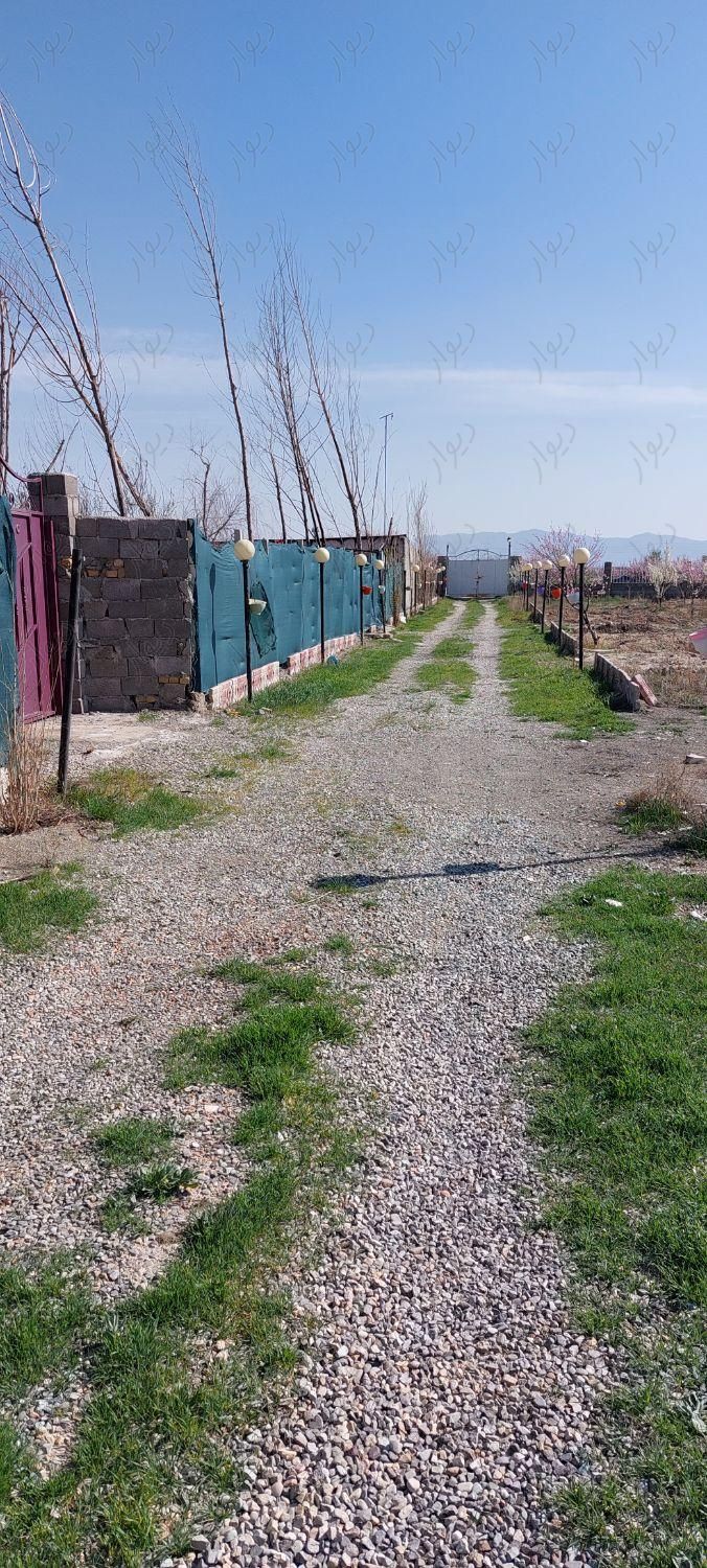 ۶۰۰متر باغچه با مجوز ساخت ۱۰درصد زمین|فروش زمین و کلنگی|نظرآباد, |دیوار
