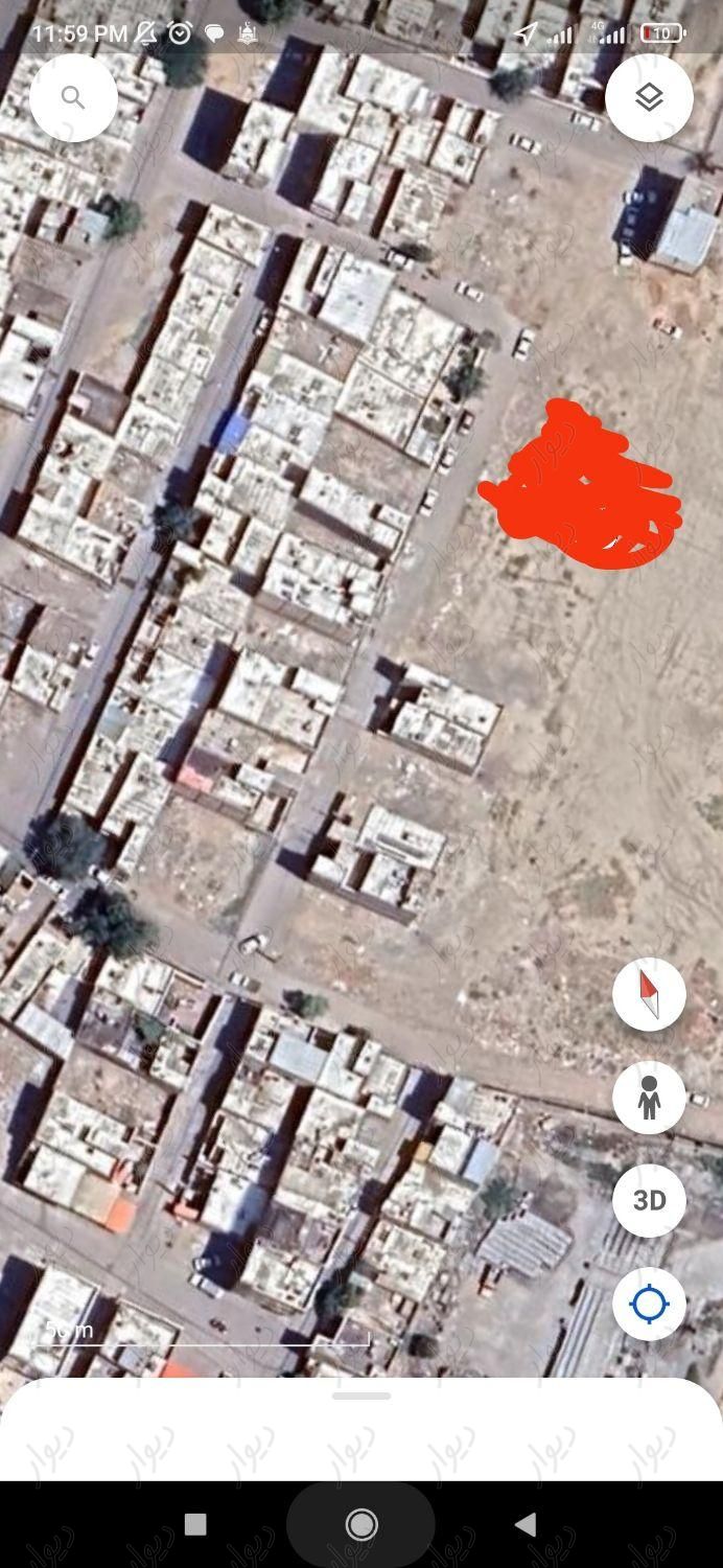زمین 81 متری مسکونی|فروش زمین و کلنگی|تهران, علی‌آباد|دیوار