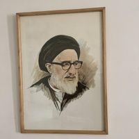 قاب پوستر آیت الله طالقانی|تابلو، نقاشی و عکس|تهران, نیاوران|دیوار