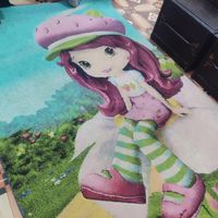 گلیم عروسکی|گلیم، جاجیم، گبه|یزد, |دیوار
