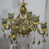 لوستر 8شعله|لوستر و چراغ آویز|مشهد, سیس‌آباد|دیوار