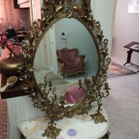 آیینه شمعدان اصل برنز|آینه|تهران, سلسبیل|دیوار