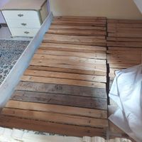 سرویس چوب تخت با تشک نو نو و دراور|تخت و سرویس خواب|مشهد, ۱۷ شهریور|دیوار