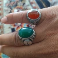 انگشتر نقره پرتقالی یمنی|جواهرات|مشهد, باهنر|دیوار