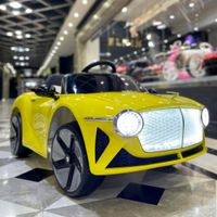 ماشین شارژی بنتلی ۴موتوره زرد بلبلی|اسباب بازی|تهران, هوانیروز|دیوار