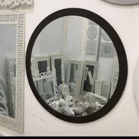 شلف آینه پی وی سی گرد سایز بزرگ ۸ میلی متر|آینه|مشهد, حسین‌آباد|دیوار