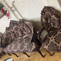 مبل استیل چوب گردو در حد نو|مبلمان خانگی و میز عسلی|تهران, مینا|دیوار