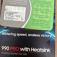 هارد سامسونگ evo 990 pro 2Tb with heatsink|قطعات و لوازم جانبی رایانه|تهران, سهروردی|دیوار