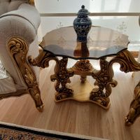 مبلمان استیل ۷نفره با ۲ میزبان و ناهار خوری|مبلمان خانگی و میز عسلی|تهران, کوی فردوس|دیوار