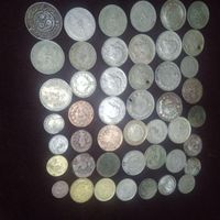 چندعدد سکه قدیمی شاهنشاهی|سکه، تمبر و اسکناس|اسدآباد, |دیوار