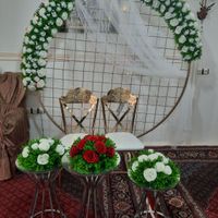 کف استیج گل آرایی وکرایه چادر عروسی سجاد|خدمات پذیرایی/مراسم|اردبیل, |دیوار