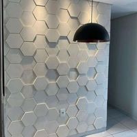 دیوارپوش سنگ سه بعدی مصنوعی آنتیک پلیمری 3D Wall|خدمات پیشه و مهارت|تهران, صادقیه|دیوار