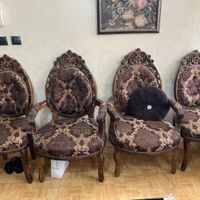 مبل استیل چوب گردو در حد نو|مبلمان خانگی و میز عسلی|تهران, مینا|دیوار