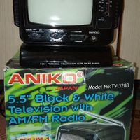 تلوزیون و رادیو کوچک ۵/۵ اینچ آنیکو|تلویزیون و پروژکتور|گلستان, |دیوار