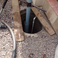 چاه کن چاهکنی حفرحفاری چاه آب نیمه عمیق، مقنی|خدمات پیشه و مهارت|رشت, رازی|دیوار