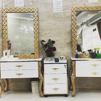 دکور آرایشگاه دکور سالن آیینه کنسول|آرایشگاه و سالن‌های زیبایی|اهواز, کمپلو جنوبی (کوی انقلاب)|دیوار