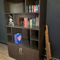 کتابخانه|کتابخانه، شلف، قفسه‌های دیواری|تهران, حکیمیه|دیوار
