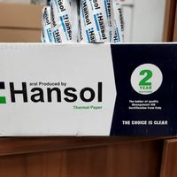رول کاغذ حرارتی فیش پرینتر هانسول کره 8 سانت|پرینتر، اسکنر، کپی، فکس|تهران, فردوسی|دیوار