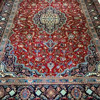 فرش دستباف ۱۲ متری یزد لاکی نقشه دستبافت سینا|فرش|تهران, مولوی|دیوار