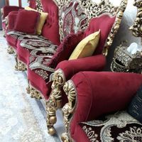 سلام مبل درنو سالم بدون هیچ ایرادی چوب راش ورق طلا|مبلمان خانگی و میز عسلی|تهران, مولوی|دیوار