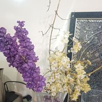 گل کریستالی خارجی طلایی شیک وامروزی شاخه ای ۱۵۰۰۰|گل مصنوعی|تهران, نظام‌آباد|دیوار