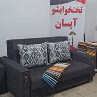 کاناپه تختخوابشو مدل باکس دار لمسه (برند ایسان)|مبلمان خانگی و میز عسلی|تهران, شهرک ابوذر|دیوار