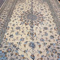 جفت قالی ۶ متری دستباف کاشان زمینه روشن|فرش|تهران, اکباتان|دیوار