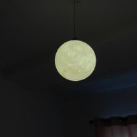 لوستر مدرن و فانتزی طرح ماه|لوستر و چراغ آویز|تهران, هروی|دیوار