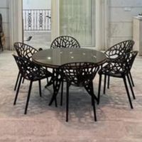 میز و صندلی پلاستیکی شاخ و برگی کافه و باغی پلیمری|میز و صندلی غذاخوری|تهران, نواب|دیوار