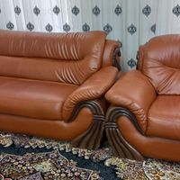 یک سرویس مبلمان هفت نفره با یک جلو مبلی|مبلمان خانگی و میز عسلی|تهران, ابوذر (منطقه ۱۵)|دیوار