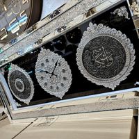 تابلو ساعت دیواری آینه ای شاین وان یکاد ۴قلل|ساعت دیواری و تزئینی|تهران, شهید دستغیب|دیوار