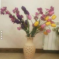 تعدادی گلدون با گلهای خارجی|گل مصنوعی|تهران, ونک|دیوار