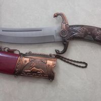 خنجر قدیمی|اشیای عتیقه|کرج, ساسانی|دیوار