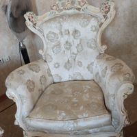 مبل استیل ۹نفره  همراه ویترین ومیز وعسلی|مبلمان خانگی و میز عسلی|تهران, ایران|دیوار