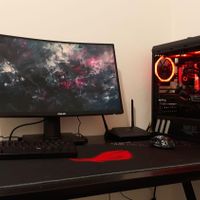 مانیتور خمیده تاف گیمینگ ASUS TUF VG 24 VQE 165 HZ|قطعات و لوازم جانبی رایانه|رشت, حمیدیان|دیوار