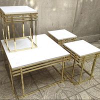 میز عسلی و جلو مبلی فلزی فورتیک مدل سه خط مربع|مبلمان خانگی و میزعسلی|تهران, حسن‌آباد باقرفر|دیوار
