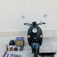 پاکشتی یاماها وینو کاربراتور رنگ مشکی مات|موتورسیکلت|تهران, طرشت|دیوار