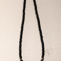 گردن‌بند سنگ انیکس مشکی Black onyx|بدلیجات|تهران, منیریه|دیوار