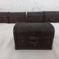 جعبه های چوبی با رویه های چرم طرح گل|صنایع دستی و سایر لوازم تزئینی|تهران, خواجه نصیر طوسی|دیوار