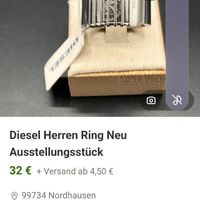 انگشتر مردانه اورجینال diesel|بدلیجات|تهران, آذربایجان|دیوار